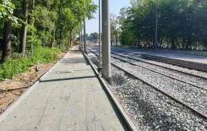 Przebudowa trasy tramwajowej na Stogi opóźniona