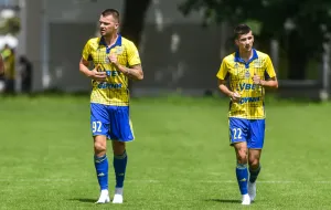 Arka Gdynia -  FC Larne  1:1 w ostatnim sparingu. Jakub Paur nie podpisał