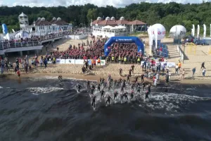 Ponad 700 zawodników wzięło udział w Triathlonie Gdańsk