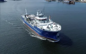 Stocznia Crist zbudowała statek do transportu żywych ryb