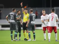 ŁKS Łódź - Lechia Gdańsk 0:0. Żarko Udovicić wyrzucony z boiska