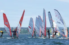 Regaty w windsurfingu o puchar prezydenta zakończone