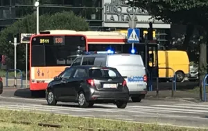 Gdańsk: autobus potrącił kobietę z dzieckiem