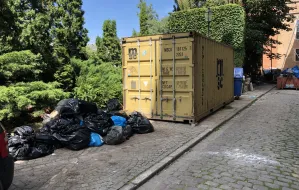 Przepełnione śmietniki zniknęły z centrum Gdańska