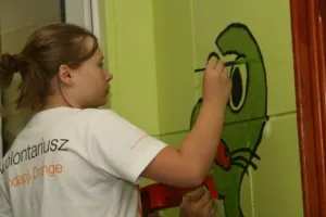 Bajkowy kącik dla dzieci w gdańskim szpitalu
