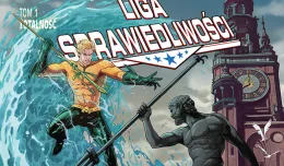 Aquaman i Green Lantern na okładkach z Gdańskiem w tle