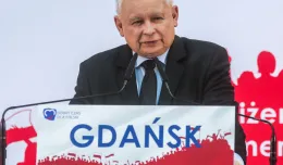 Jarosław Kaczyński na konwencji PiS w Gdańsku