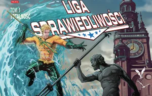 Aquaman i Green Lantern na okładkach z Gdańskiem w tle
