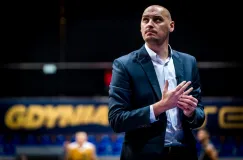 Spójnia Stargard - Asseco Arka Gdynia. Przemysław Frasunkiewicz bez deklaracji