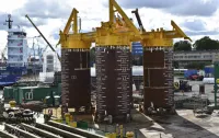 Załadunek 120-tonowej konstrukcji z Mostostalu Pomorze