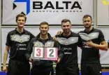 Lotto Superliga tenis stołowy. AZS AWFiS Balta Gdańsk 1 zwycięstwo, 3 porażki