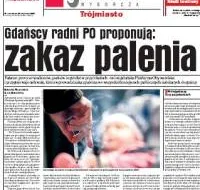 Zakaz palenia-proponuje gdańska PO