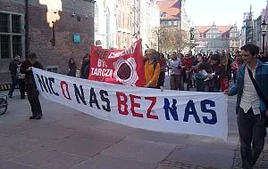 Anarchiści w Gdańsku przeciwko tarczy
