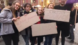 Protest w Gdańsku przeciwko karaniu za edukację seksualną