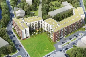 Nowy budynek mieszkalny w centrum Gdańska