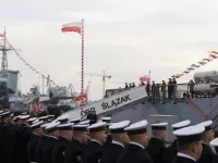 ORP Ślązak wszedł do służby. Uroczystość w Gdyni
