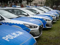 Pomorska policja otrzymała 19 radiowozów marki Hyundai