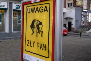 Plakaty z przesłaniem w Trójmieście