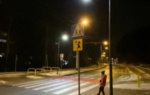 Gdynia: czujnik doświetla trzy przejścia dla pieszych
