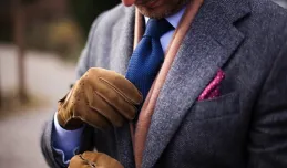 Rękawiczki dla eleganckiego mężczyzny