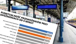 Pociągi SKM jednymi z najpunktualniejszych w Polsce