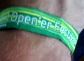 Nielegalne opaski na Open'era