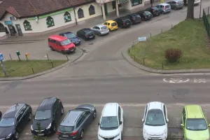 Niebezpieczny objazd ul. Damroki w Gdańsku