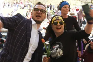 Panie biegały w Parku Oruńskim