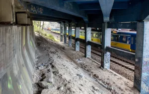 Sopot: kolejny etap remontu wiaduktu nad torami kolejowymi