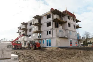 Trwa budowa mieszkań komunalnych na Oksywiu