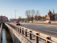 Podwale Przedmiejskie: przygotowania do remontu mostu nad Motławą