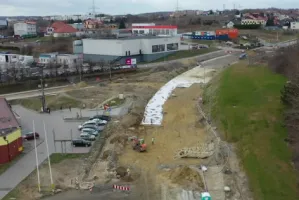 Budowa al. Adamowicza na finiszu. Kartuska w remoncie
