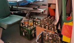 Prawie 900 litrów nielegalnego alkoholu pomoże szpitalom i straży pożarnej