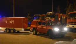 Strażacy z Trójmiasta pojechali walczyć z pożarem w Biebrzańskim Parku Narodowym