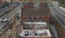 Dworzec Gdańsk Główny PKP: zajrzyj do budynku przez rozebrany dach