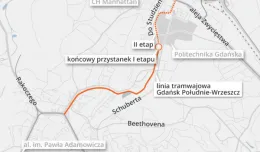Tramwaj z południa Gdańska do Wrzeszcza dojedzie tylko do Politechniki?