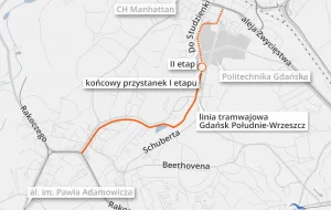 Tramwaj z południa Gdańska do Wrzeszcza dojedzie tylko do Politechniki?
