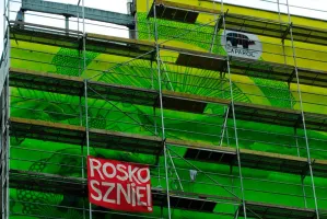 Kolejny mural na Zaspie
