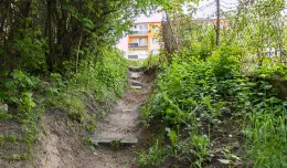Nowe schody we Wrzeszczu: połączą ulice Makuszyńskiego i Reymonta