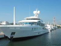 Luksusowy jacht "New Secret" zacumował w Gdyni