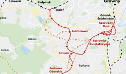Nowa trasa PKM na południu Gdańska. Powstanie za 10-15 lat