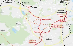 Nowa trasa PKM na południu Gdańska. Powstanie za 10-15 lat