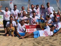 Sopocka Akademia Piłkarska wygrała turniej o Puchar Polski w beach soccerze
