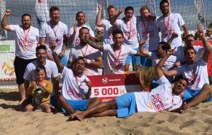 Sopocka Akademia Piłkarska wygrała turniej o Puchar Polski w beach soccerze