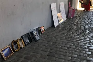 Znikająca wystawa trwała pięć minut