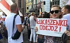 Protest "Solidarni z Białorusią" w Gdańsku
