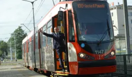 Śląski tramwaj na ulicach Gdańska