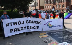 Koniec manifestacji w centrum Gdańska