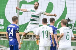 Lechia Gdańsk - Stal Mielec 4:2. Flavio Paixao golami uczcił 36. urodziny