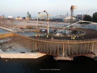 Port Gdynia. Rozbudowa ro-ro w planach i postępy prac przy terminalu promowym
